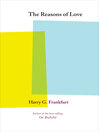 The Reasons of Love (eBook)